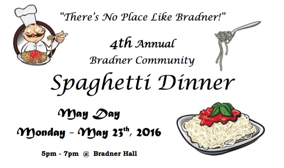 Bradner Hall Spaghetti Dinner Fundraiser for Holmberg House