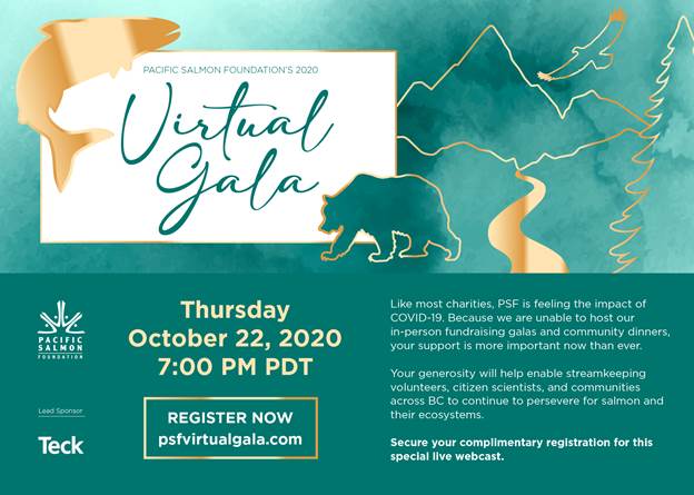  Pacific Salmon Foundation Virtual Gala