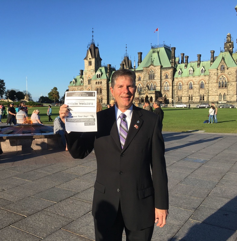 Langley--Aldergrove Member of Parliament, Mark Warawa Electoral Reform Survey Results Handed to House Committee