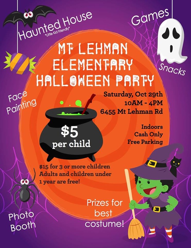 Mt Lehman Elementary Halloween