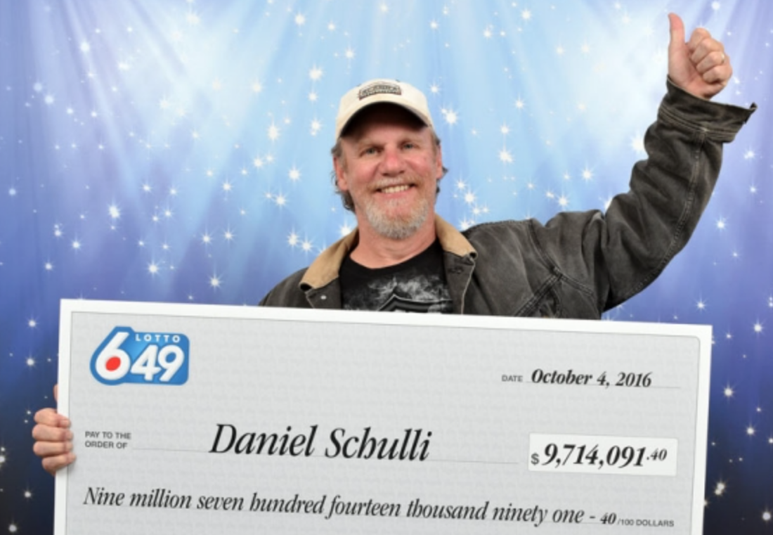 Daniel Schulli Lotto 649 winner 