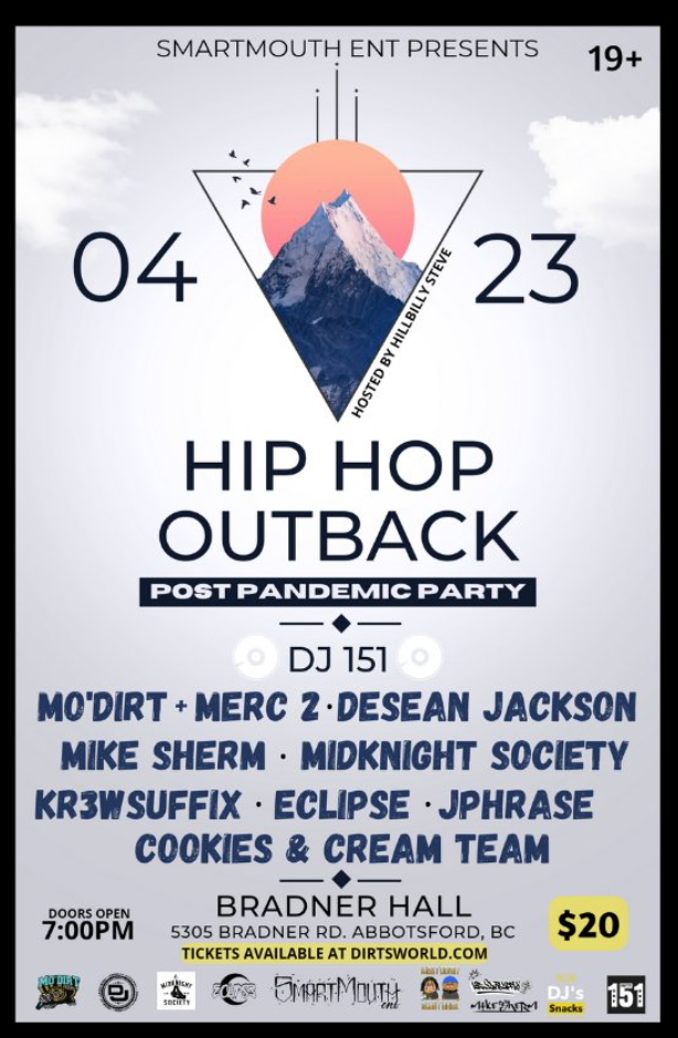 HIP HOP OUTBACK - Post Pandemic Party! 